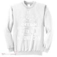 If Papaw Can't Fix It No One Can Grandpa Sweatshirt thumb 0