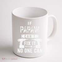 If Papaw Can't Fix It No One Can Grandpa Coffee Mug thumb 1