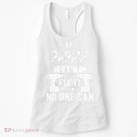 If Papaw Can't Fix It No One Can Grandpa Women's Tank Top thumb 0