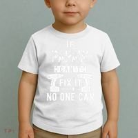 If Papaw Can't Fix It No One Can Grandpa Toddler T-Shirt thumb 2