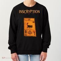 Inscryption Psychological Cat Card Game Halloween Scary Women's Sweatshirt thumb 0