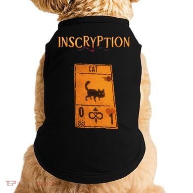 Inscryption Psychological Cat Card Game Halloween Scary Doggie Tank