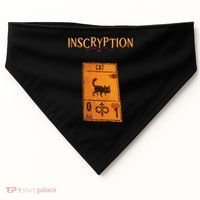 Inscryption Psychological Cat Card Game Halloween Scary USA-Made Doggie Bandana thumb 0