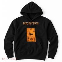 Inscryption Psychological Cat Card Game Halloween Scary Hoodie thumb 0