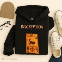 Inscryption Psychological Cat Card Game Halloween Scary Hoodie thumb 4