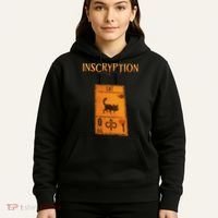 Inscryption Psychological Cat Card Game Halloween Scary Hoodie thumb 5