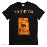 Inscryption Psychological Cat Card Game Halloween Scary T-Shirt thumb 0