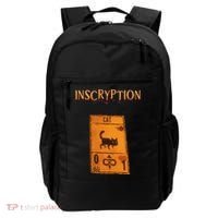 Inscryption Psychological Cat Card Game Halloween Scary Backpack thumb 0