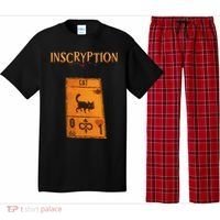 Inscryption Psychological Cat Card Game Halloween Scary Pajama Set thumb 0