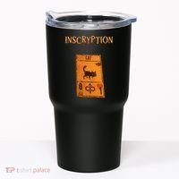 Inscryption Psychological Cat Card Game Halloween Scary Tumbler thumb 0