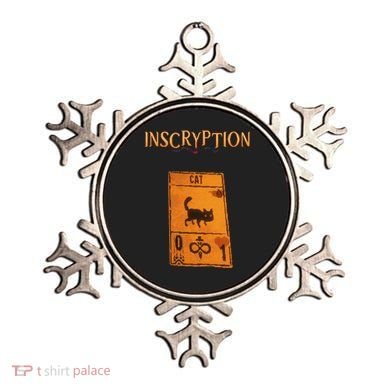 Inscryption Psychological Cat Card Game Halloween Scary Ornament