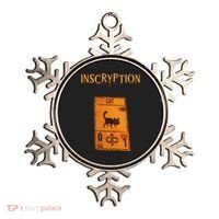 Inscryption Psychological Cat Card Game Halloween Scary Ornament thumb 0