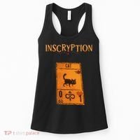 Inscryption Psychological Cat Card Game Halloween Scary Women's Tank Top thumb 0