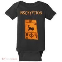 Inscryption Psychological Cat Card Game Halloween Scary Baby Bodysuit thumb 0