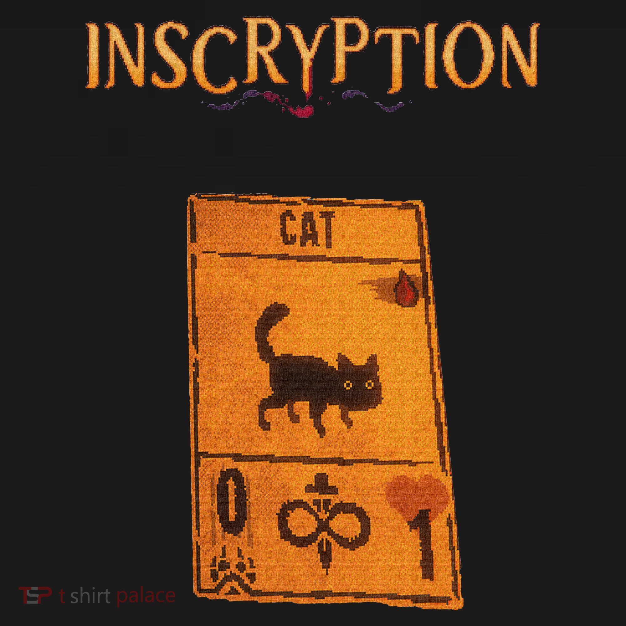 Inscryption Psychological Cat Card Game Halloween Scary Women's T-Shirt