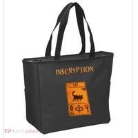 Inscryption Psychological Cat Card Game Halloween Scary Tote Bag thumb 2