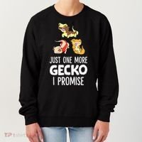 I Promise Crested Gecko Owner Just One More Crested Gecko Women's Sweatshirt thumb 0