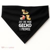 I Promise Crested Gecko Owner Just One More Crested Gecko USA-Made Doggie Bandana thumb 0