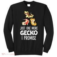 I Promise Crested Gecko Owner Just One More Crested Gecko Sweatshirt thumb 0