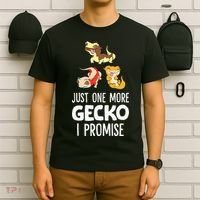 I Promise Crested Gecko Owner Just One More Crested Gecko T-Shirt thumb 6