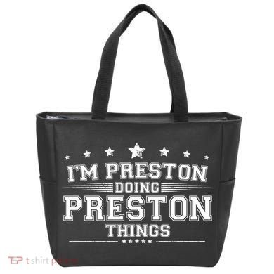 Im Preston Doing Preston Things Tote Bag