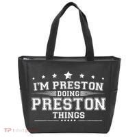 Im Preston Doing Preston Things Tote Bag thumb 0