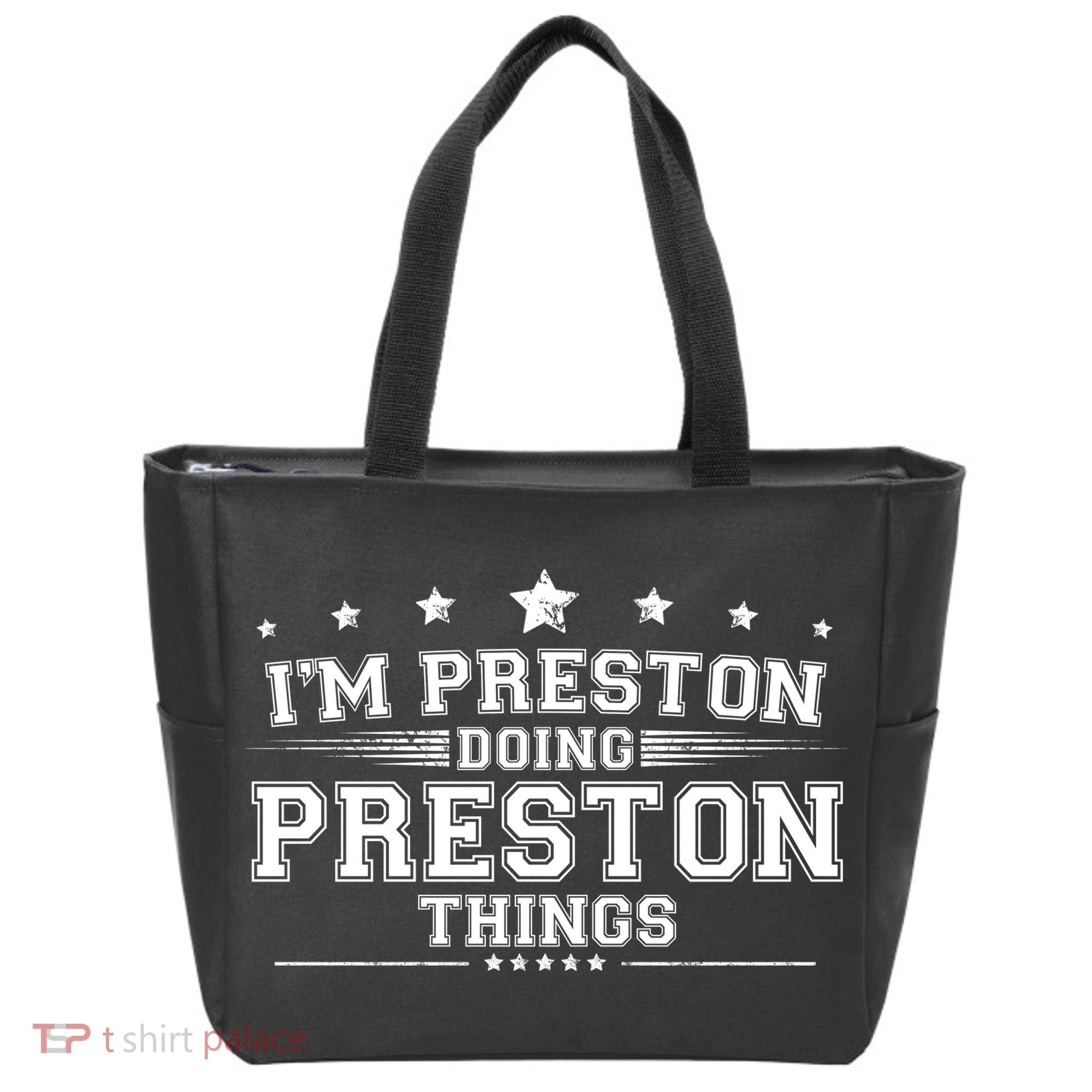 Im Preston Doing Preston Things Tote Bag