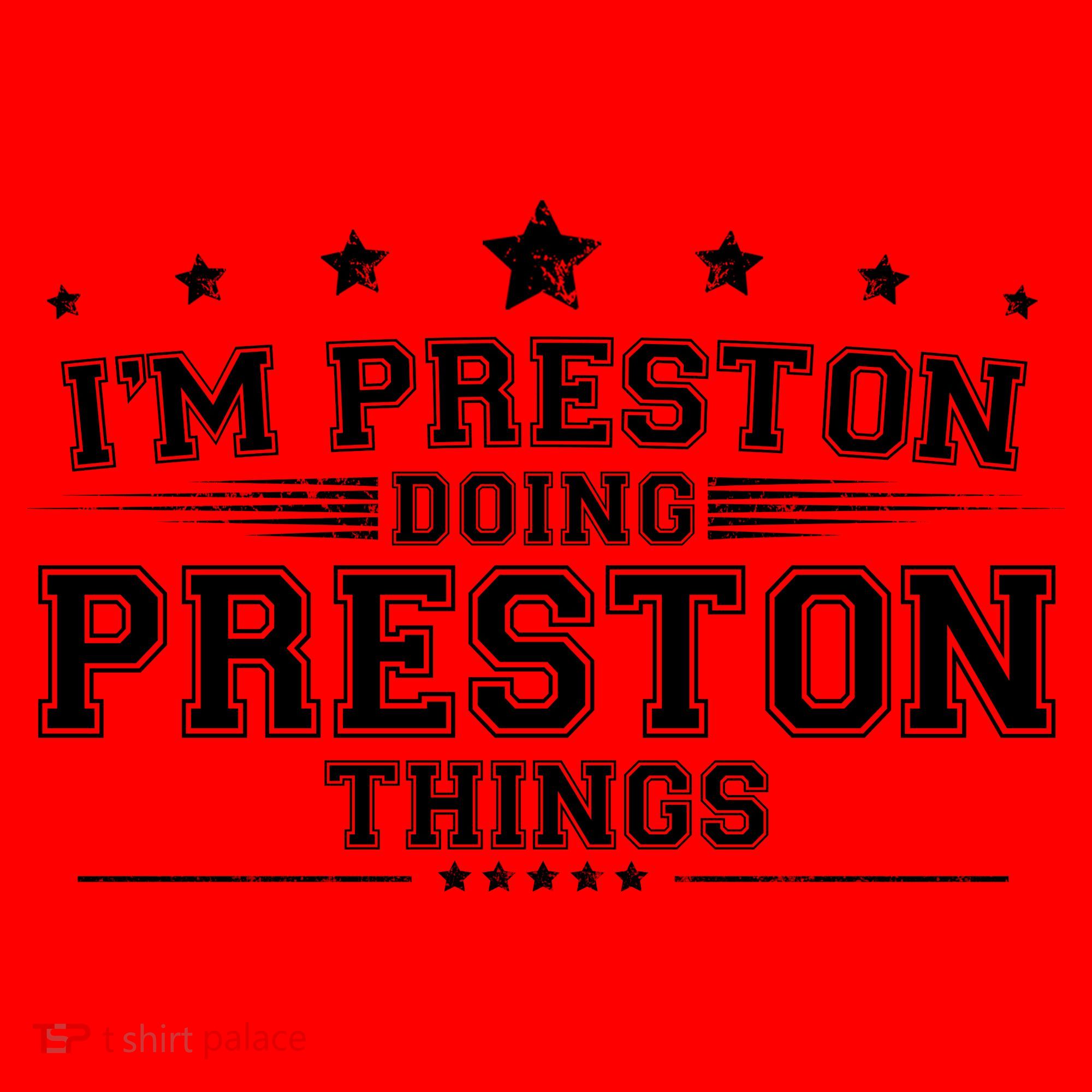 Im Preston Doing Preston Things Santa Hat