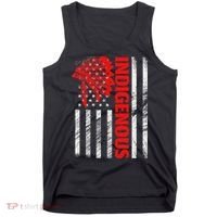 Indigenous Peoples Day Distressed Headdress Usa Flag Tank Top thumb 0