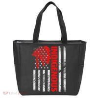 Indigenous Peoples Day Distressed Headdress Usa Flag Tote Bag thumb 0