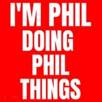 IM Phil Doing Phil Things Ornament thumb 1