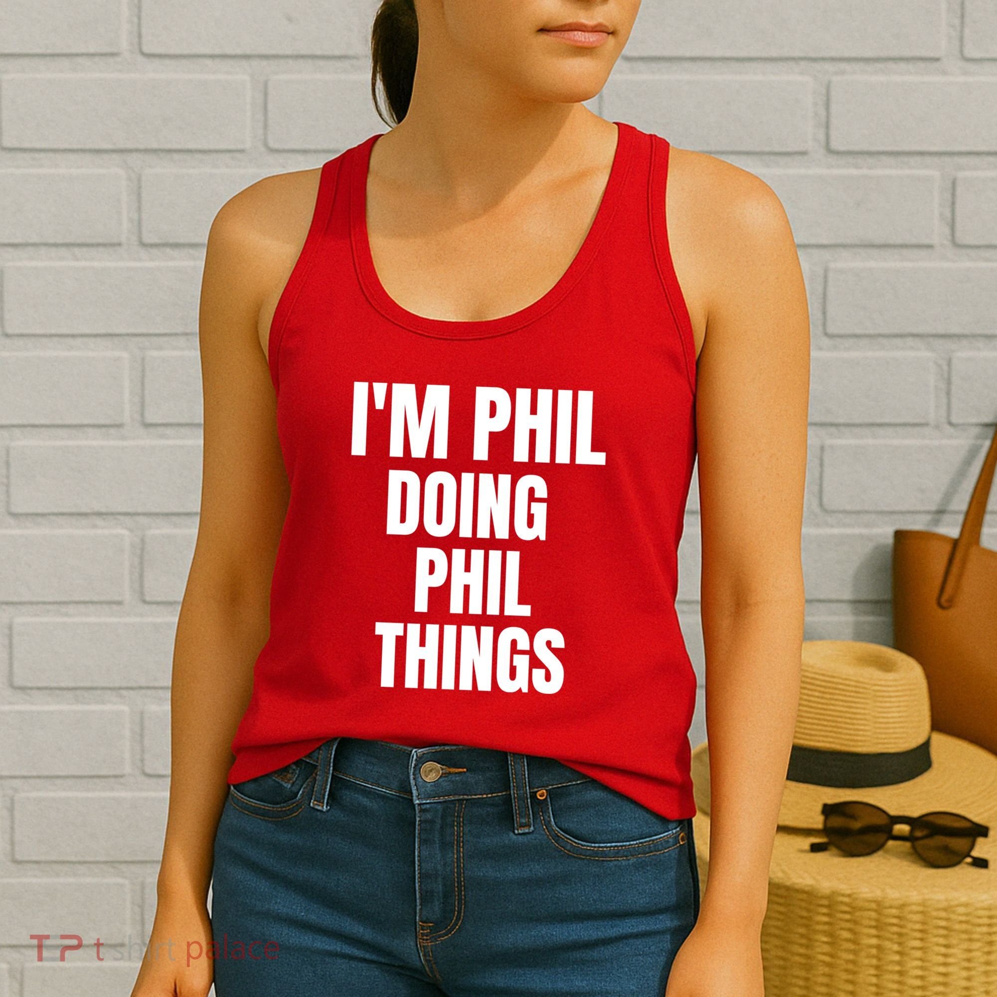 IM Phil Doing Phil Things Women's Tank Top