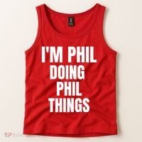 IM Phil Doing Phil Things Tank Top thumb 2