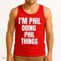 IM Phil Doing Phil Things Tank Top thumb 3