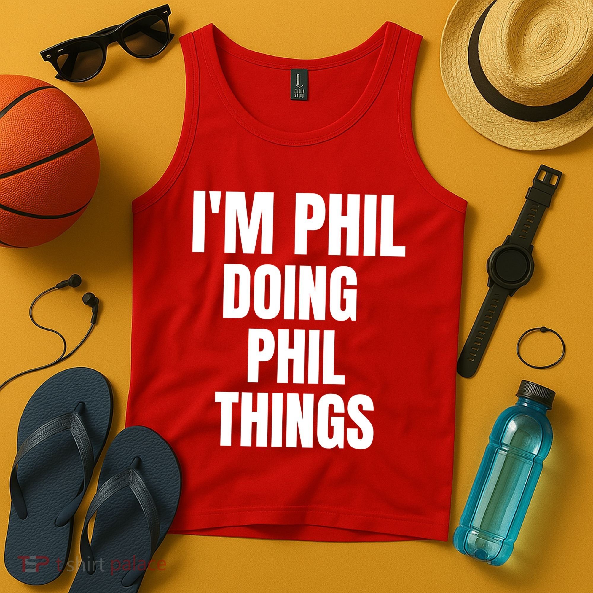 IM Phil Doing Phil Things Tank Top