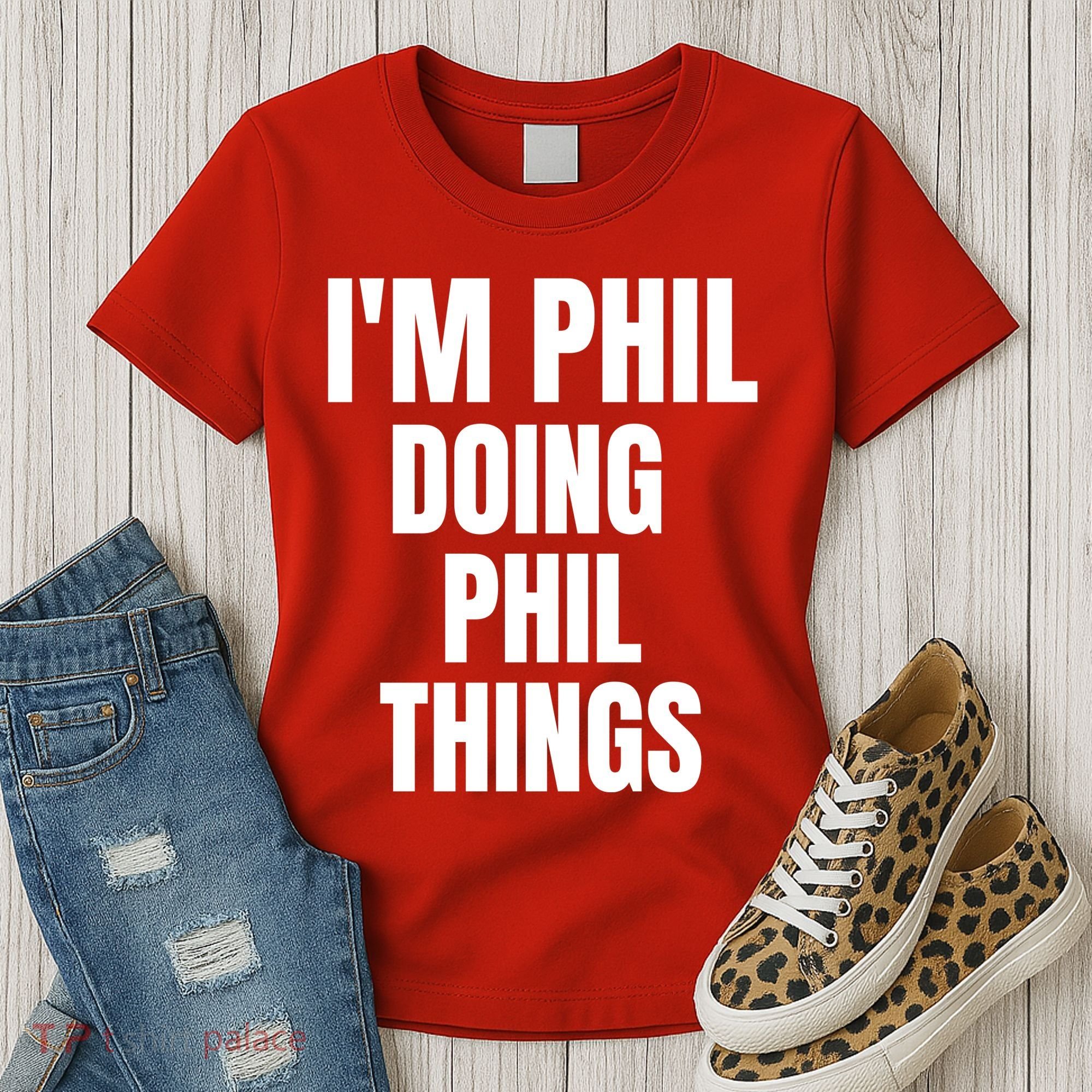 IM Phil Doing Phil Things Women's T-Shirt