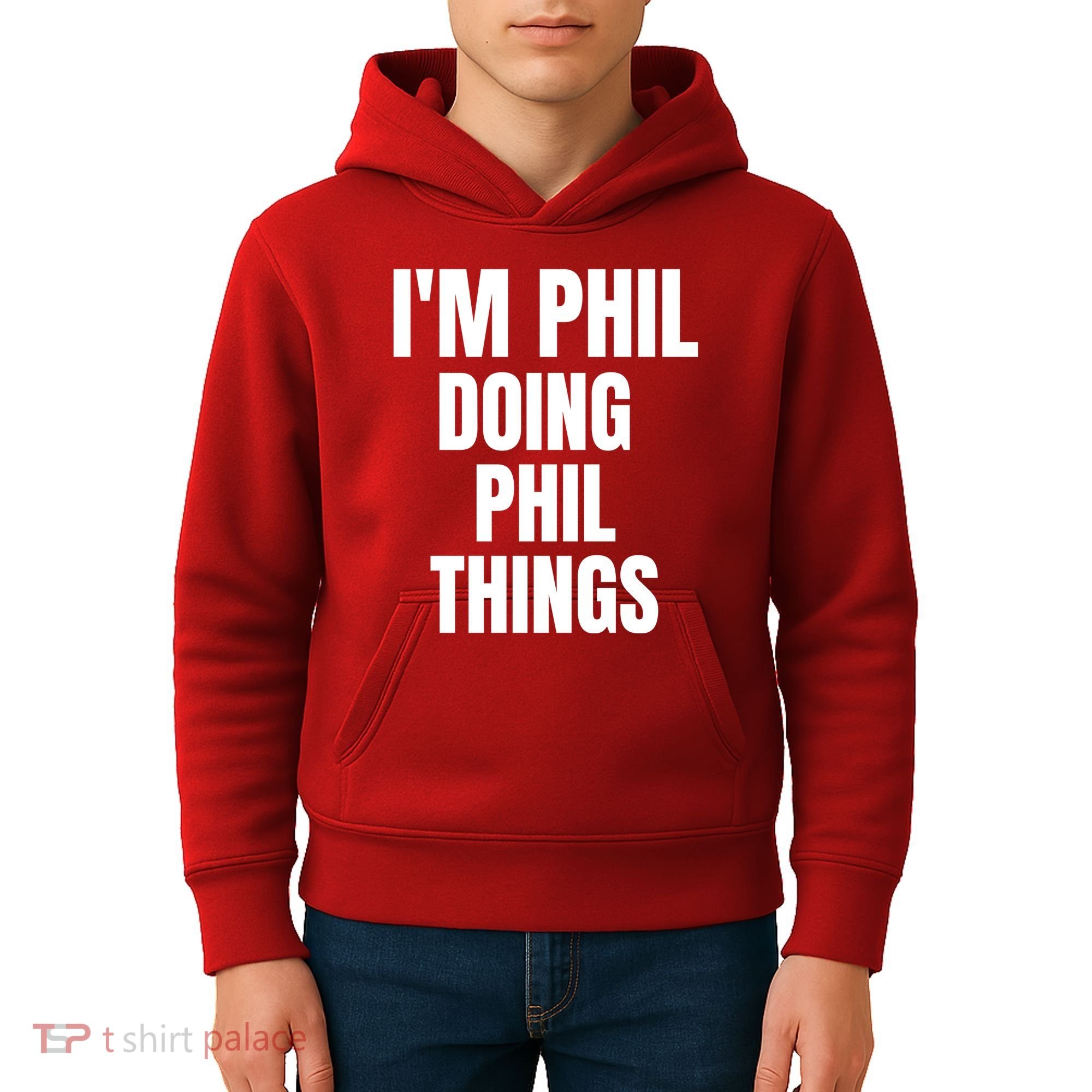 IM Phil Doing Phil Things Kids Hoodie
