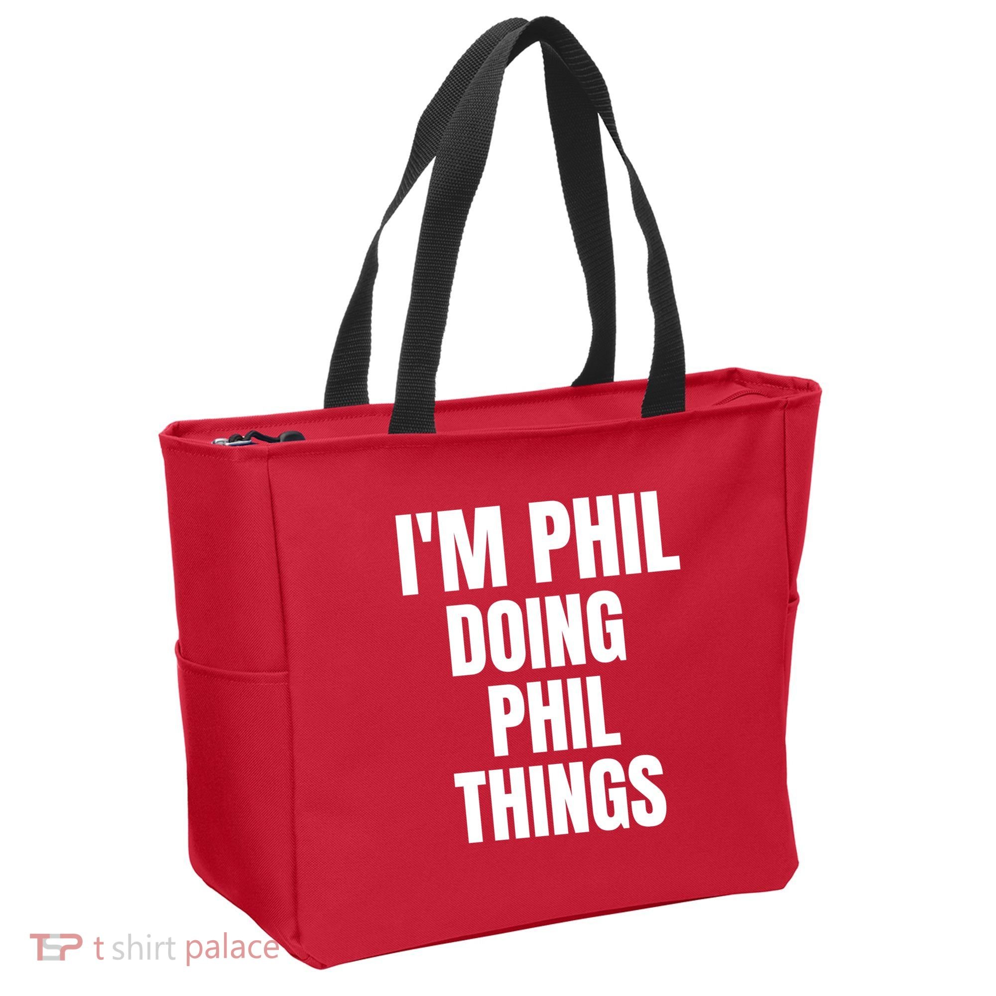 IM Phil Doing Phil Things Tote Bag