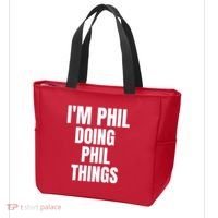 IM Phil Doing Phil Things Tote Bag thumb 3