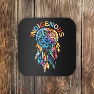 Indigenous peoples day Native American heritage Coaster