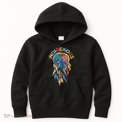 Indigenous peoples day Native American heritage Kids Hoodie