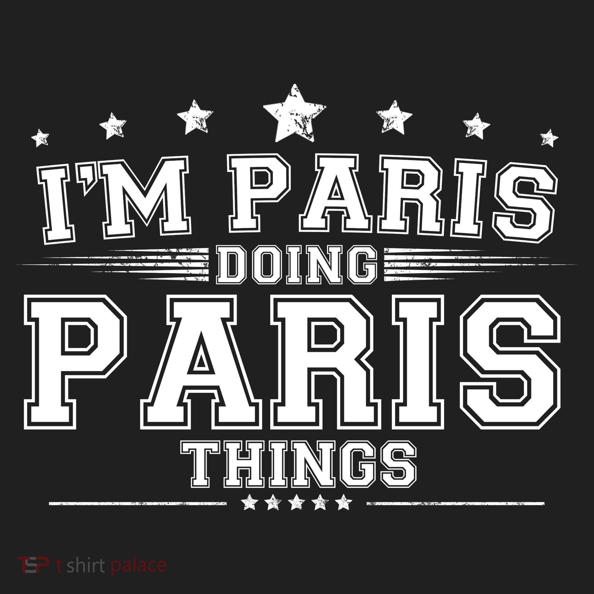 Im Paris Doing Paris Things Beanie