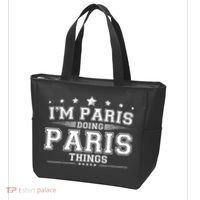 Im Paris Doing Paris Things Tote Bag thumb 3