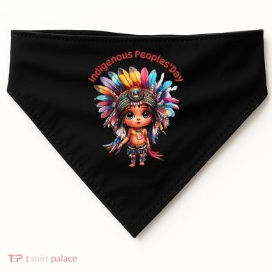 Indigenous PeopleS Day Celebration USA-Made Doggie Bandana
