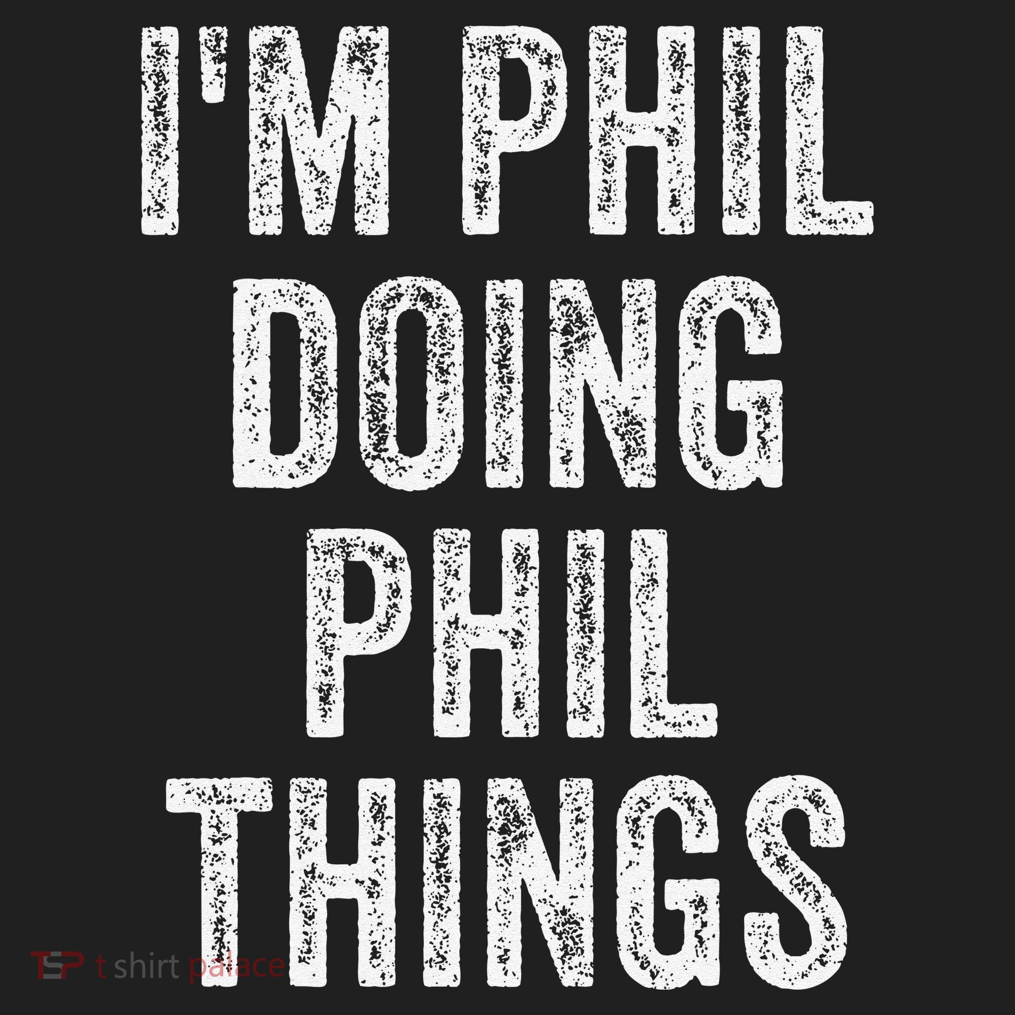 I'M PHIL DOING PHIL THINGS Funny Father's Day Dad Husband Beanie