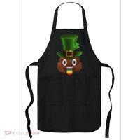 Leprechaun Poop Emoji Apron thumb 0