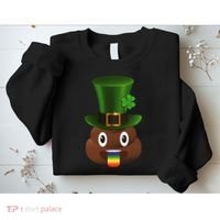 Leprechaun Poop Emoji Sweatshirt thumb 2