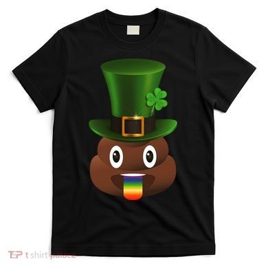 Leprechaun Poop Emoji T-Shirt