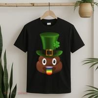 Leprechaun Poop Emoji T-Shirt thumb 2