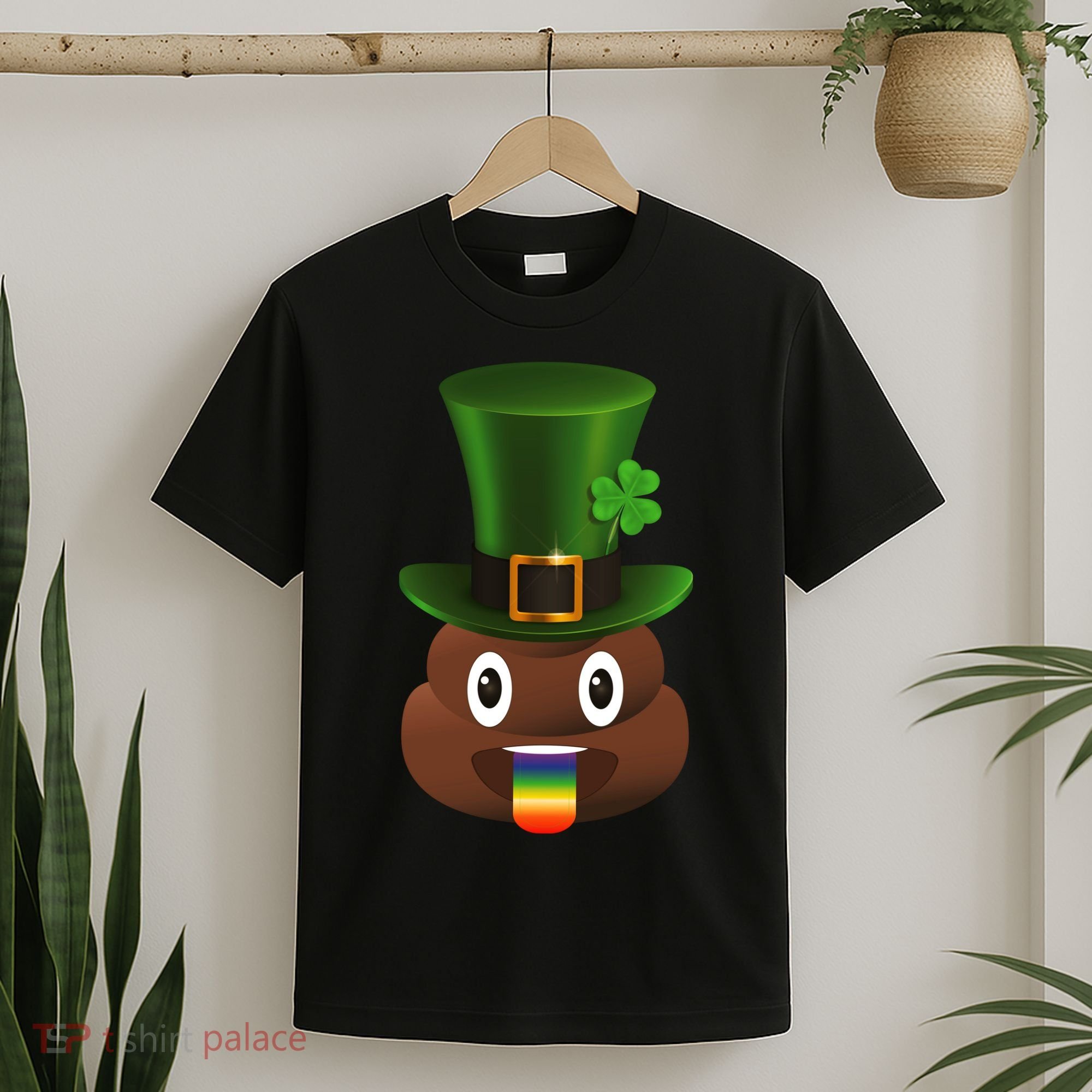 Leprechaun Poop Emoji T-Shirt